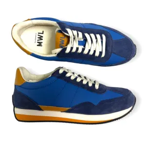 Madewell League Sneakers in Suede | Navy Blue | Womens 7.5