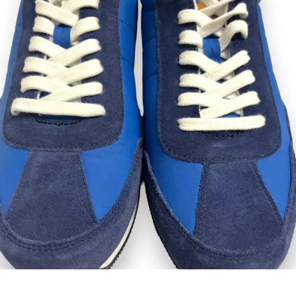 Madewell League Sneakers in Suede | Navy Blue | Womens 7.5