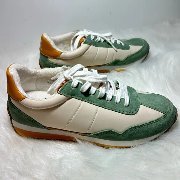 Madewell League Sneakers in Washed Nubuck and Suede Size 7.5W / 6Men