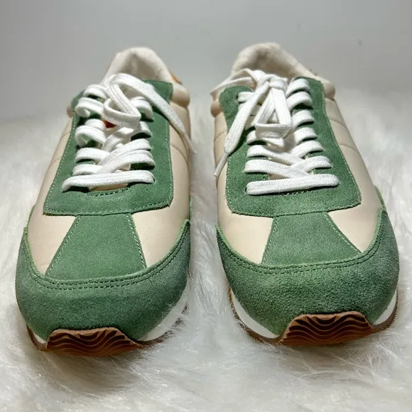 Madewell League Sneakers in Washed Nubuck and Suede Size 7.5W / 6Men