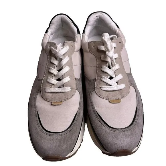 Madewell Mens $98 Kickoff Trainer Sneakers Canvas and Suede Sz 8 MD821