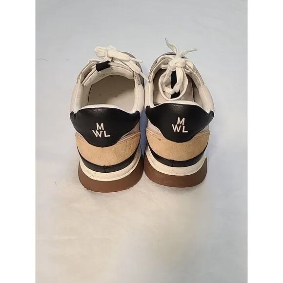 Madewell Mens $98 Kickoff Trainer Sneakers Canvas and Suede Sz 8.5 Mens 10 Women