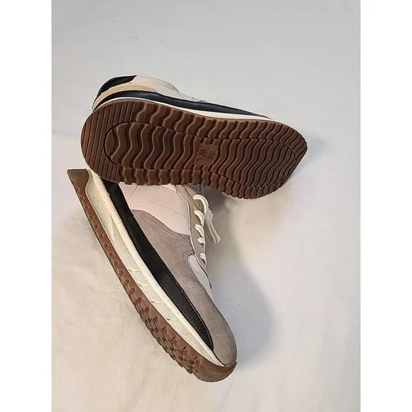 Madewell Mens $98 Kickoff Trainer Sneakers Canvas and Suede Sz 8.5 Mens 10 Women