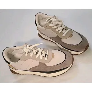 Madewell Mens $98 Kickoff Trainer Sneakers Canvas and Suede Sz 8.5 Mens 10 Women