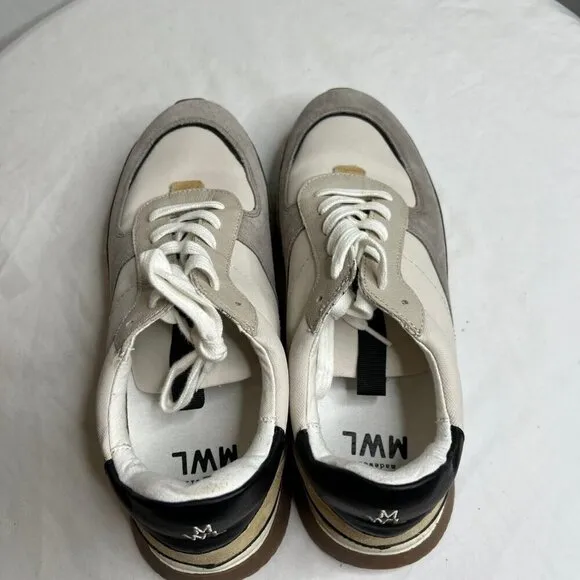 Madewell Mens $98 Kickoff Trainer Sneakers Canvas and Suede Sz 9.5 MD821