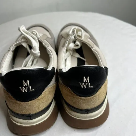 Madewell Mens $98 Kickoff Trainer Sneakers Canvas and Suede Sz 9.5 MD821