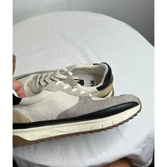 Madewell Mens $98 Kickoff Trainer Sneakers Canvas and Suede Sz 9.5 MD821