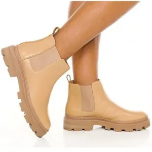Madewell Paulette Chelsea Leather Ankle Boots