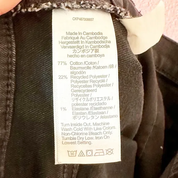 Madewell Roadtripper Skinny Flare Jeans Bellehaven Wash Slit Hem Edition 27