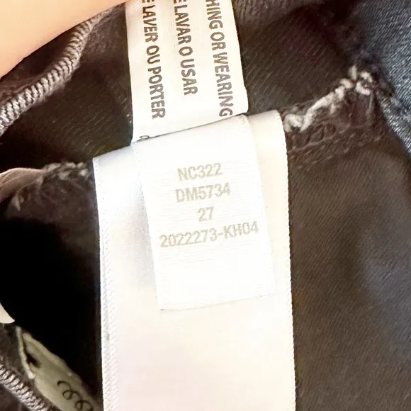 Madewell Roadtripper Skinny Flare Jeans Bellehaven Wash Slit Hem Edition 27