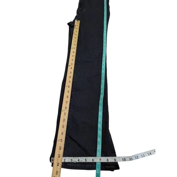 Madewell roadtripper skinny flare jeans in bellhaven wash slit hem edition size