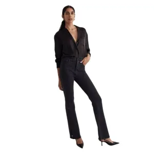 Madewell roadtripper skinny flare jeans in bellhaven wash slit hem edition size