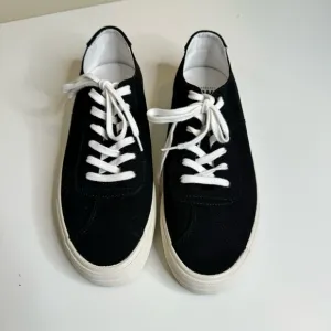 Madewell Sidewalk Low-Top Sneakers in black Canvas size 9.5