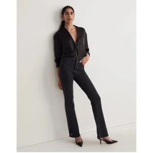 Madewell Skinny Flare Jeans in Bellhaven Wash: Slit-Hem Edition 23