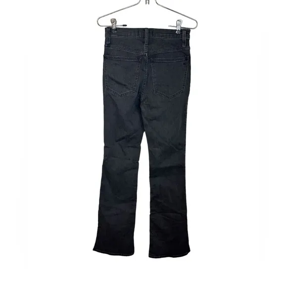 Madewell Skinny Flare Jeans in Bellhaven Wash: Slit-Hem Edition 24