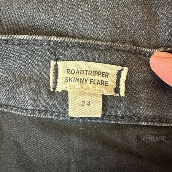 Madewell Skinny Flare Jeans in Bellhaven Wash: Slit-Hem Edition 24