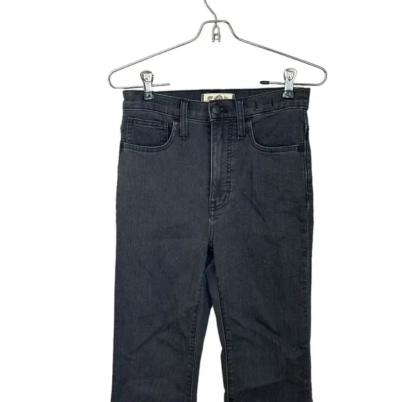 Madewell Skinny Flare Jeans in Bellhaven Wash: Slit-Hem Edition 24
