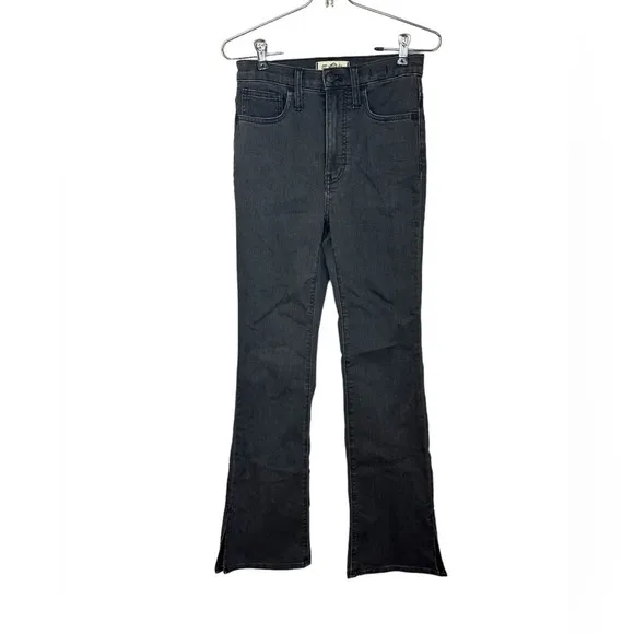 Madewell Skinny Flare Jeans in Bellhaven Wash: Slit-Hem Edition 24