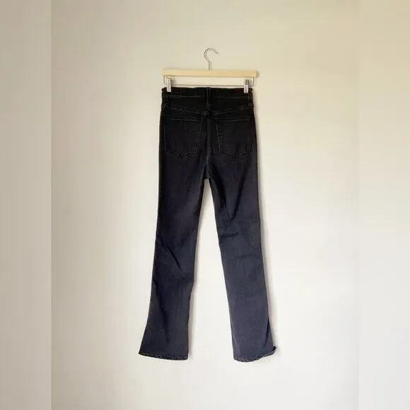 Madewell Skinny Flare Jeans in Bellhaven Wash Slit-Hem Edition Size 26