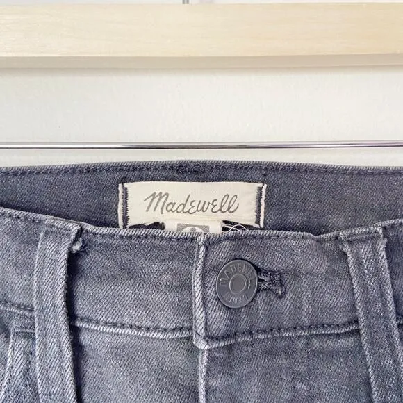 Madewell Skinny Flare Jeans in Bellhaven Wash Slit-Hem Edition Size 26