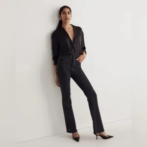 Madewell Skinny Flare Jeans in Bellhaven Wash Slit-Hem Edition Size 26