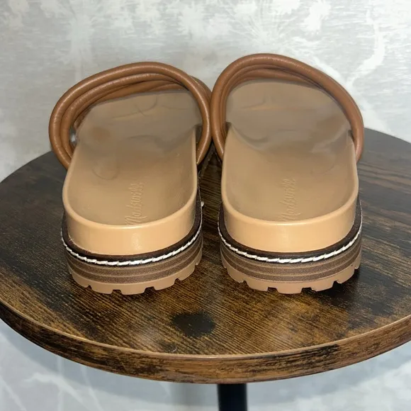 Madewell The Charley Strappy Sandal Brown Size 8