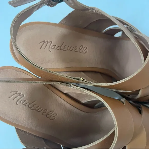 Madewell The Cindy Sandal Size 8