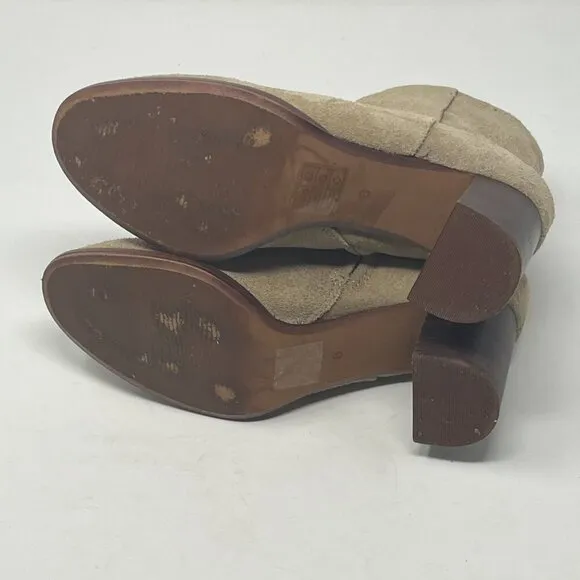 Madewell The Mira Side-Seam Ankle Boots in Suede 6 tan