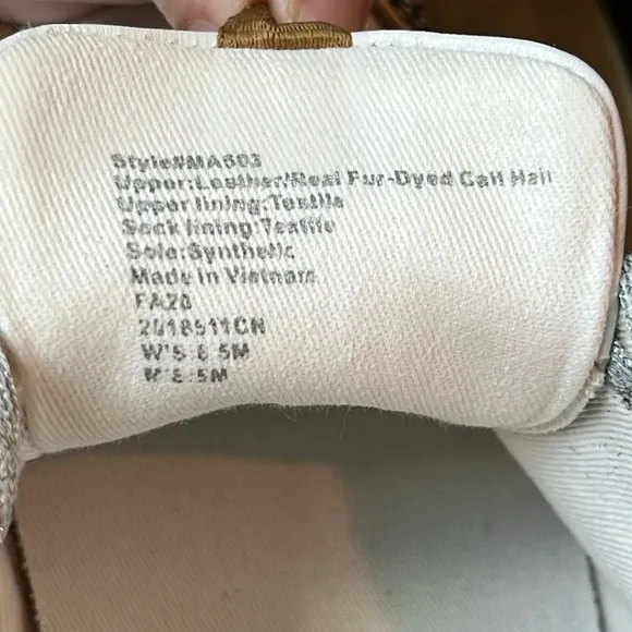 MADEWELL Trainer Sneakers in Leather and Spot Mix Calf Hair