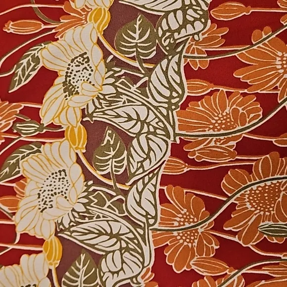 💕MADEWELL💕 Tulip-Sleeve Maxi Dress ~ Tall Sunflowers Print 4