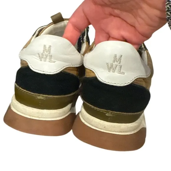 Madewell Unisex Kickoff Trainer Sneakers in Nubuck, Suede and Leather