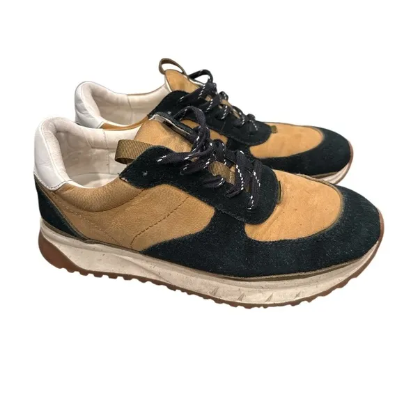 Madewell Unisex Kickoff Trainer Sneakers in Nubuck, Suede and Leather