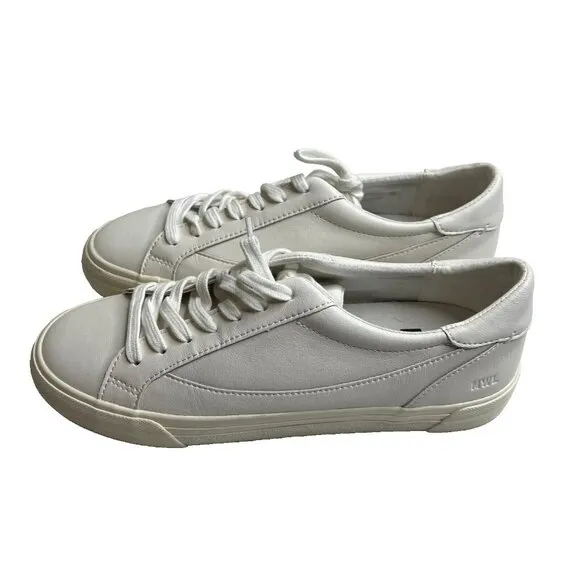 Madewell Womens $88 Sidewalk Low-Top Sneakers White Size 6 ND989