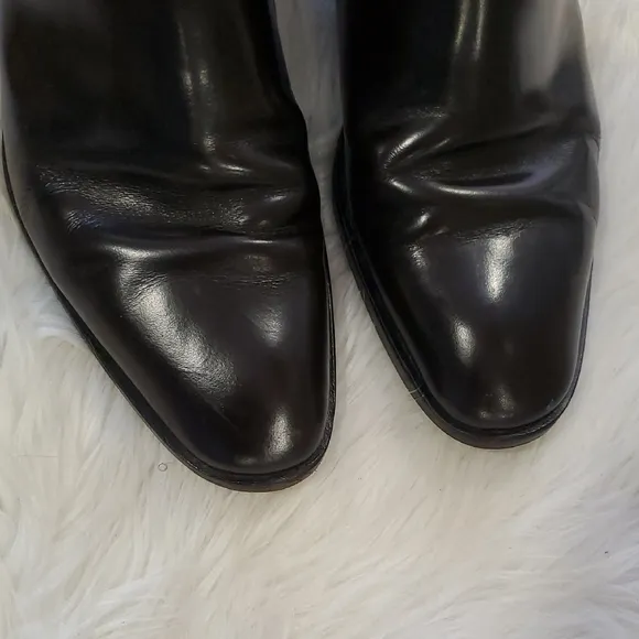 Marc Jacobs Black Chukka Chelsea men ankle Boots Sleek Leather Design