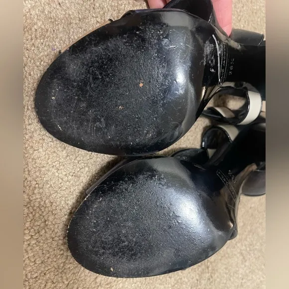 Marc Jacobs Leather Heeled Sandals 36.5