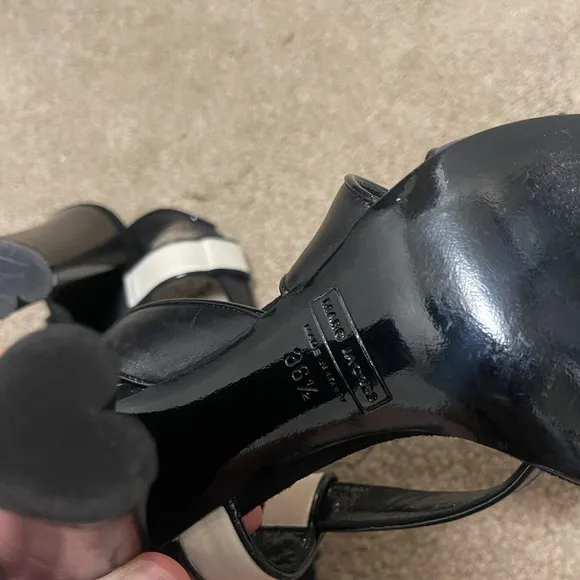 Marc Jacobs Leather Heeled Sandals 36.5