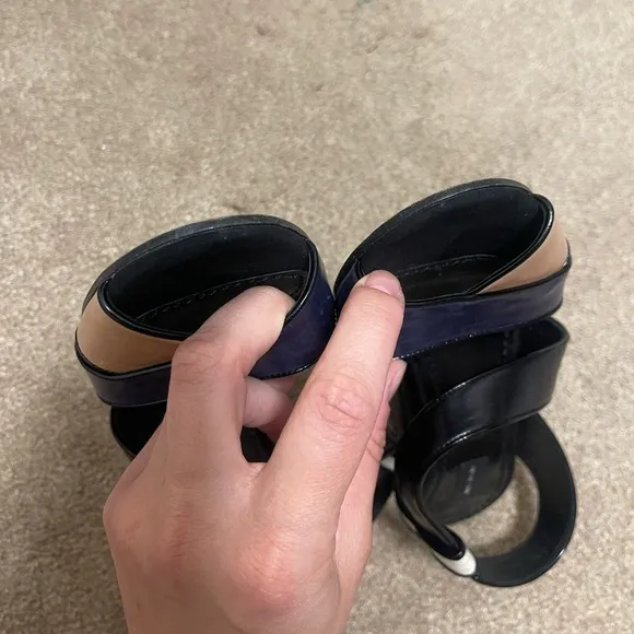 Marc Jacobs Leather Heeled Sandals 36.5