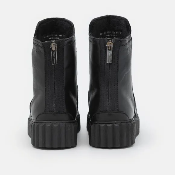 MARC O'POLO  black chelsea glassy ankle boots new