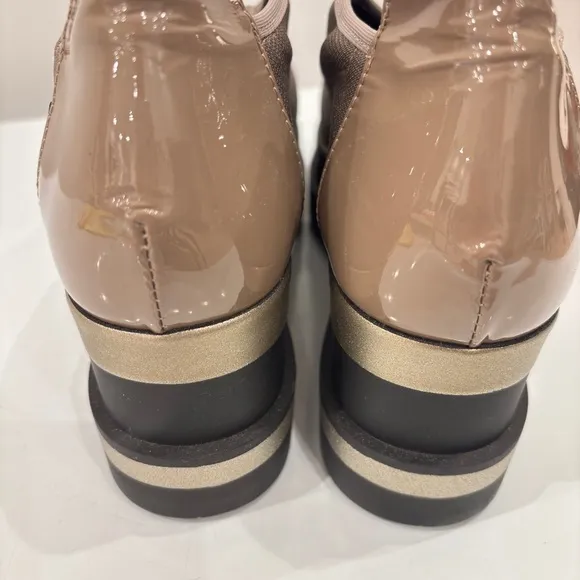MarcoMoreo Patricia Slip-On Women’s Platform Loafers 39 Lt brown MINT CONDITION