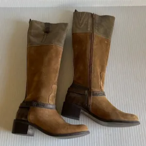 Matisse Nola Tri Tone Suede Calf High Boots