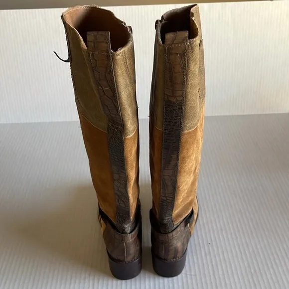 Matisse Nola Tri Tone Suede Calf High Boots