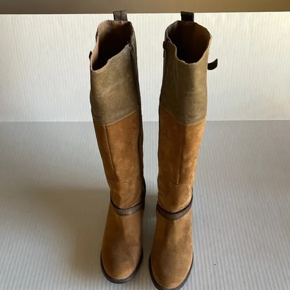 Matisse Nola Tri Tone Suede Calf High Boots