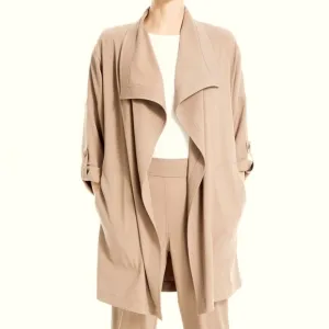 Max Studio Women's Twill Long Jacket. XL