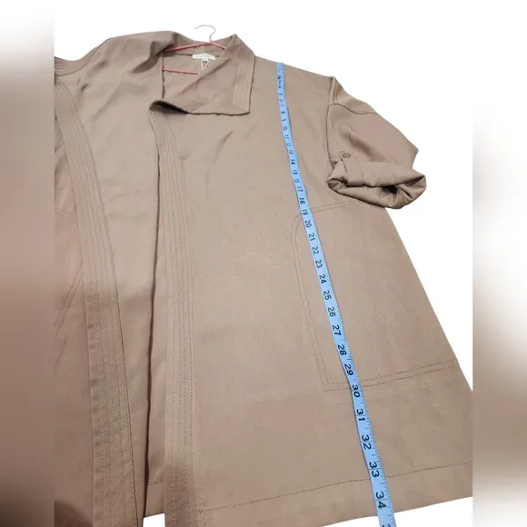 Max Studio Women's Twill Long Jacket. XL