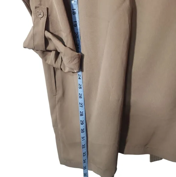 Max Studio Women's Twill Long Jacket. XL