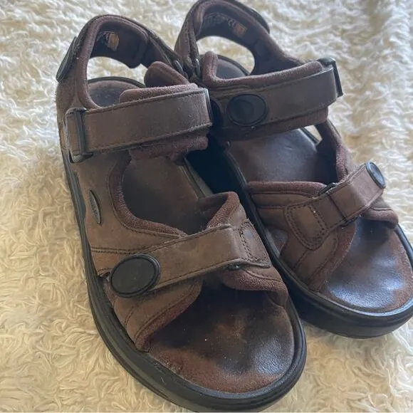 MBT Kisumu 3S Brown Sandals