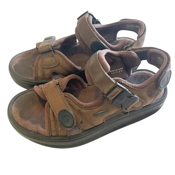 MBT Kisumu 3S Brown Sandals