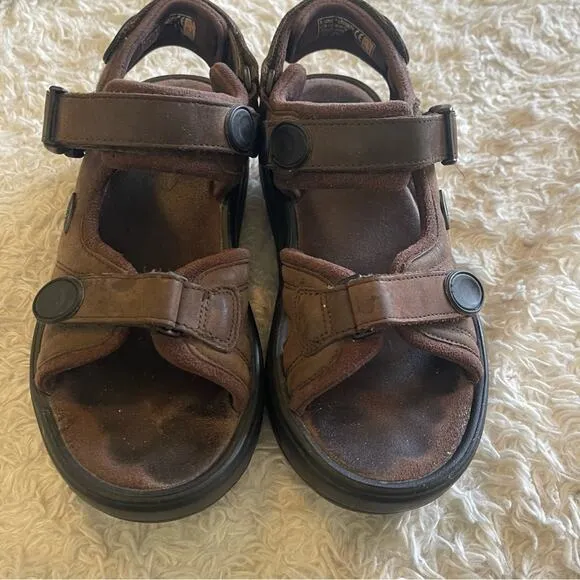MBT Kisumu 3S Brown Sandals