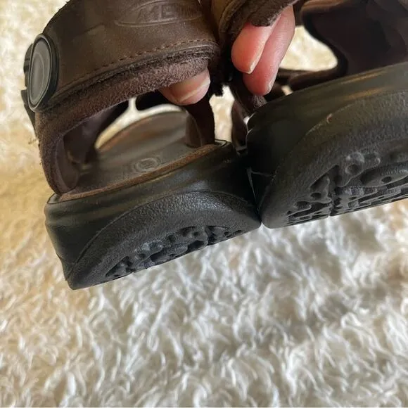 MBT Kisumu 3S Brown Sandals