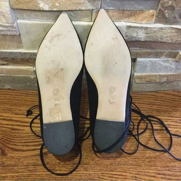 M.CEMI Suede Ballet Flats